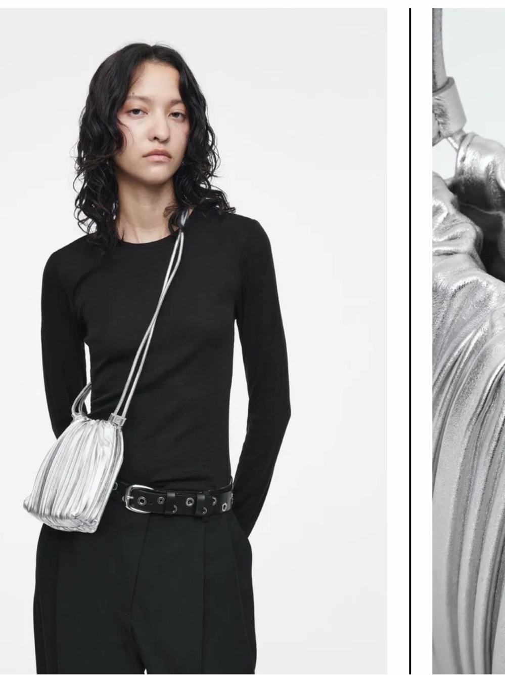 Cos scalloped crossbody